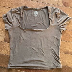 Pink Rose Short Sleeve Top